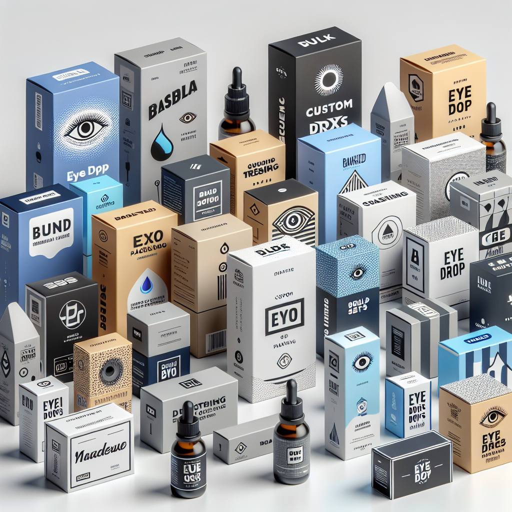 “Ultimate Guide to Designing Custom Eye Drops Packaging Boxes for Your Brand”