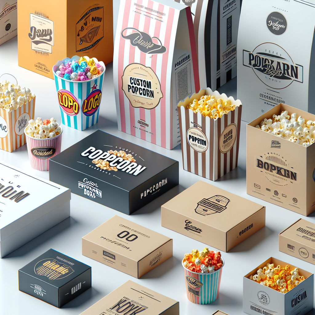 “Unique and Creative Custom Popcorn Packaging Box Ideas for Your Brand’s Success”